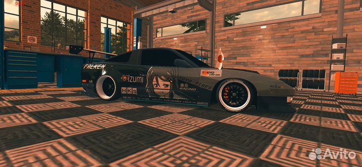 Дрифт тачка в кар паркинг