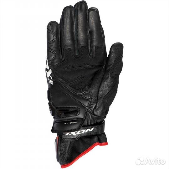 Ixon RS6 AIR Black Red Summer Leather Motorcycle м