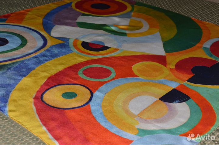 Шелковый платок Франция Делоне brochier soieries