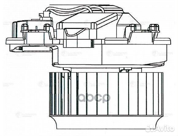Вентилятор отопителя Mercedes-Benz A (W176) (12
