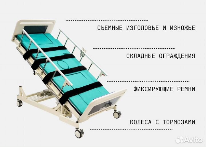 Электрическая кровать-вертикализатор