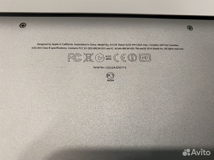 Apple MacBook Pro (13-inch, Mid 2012)