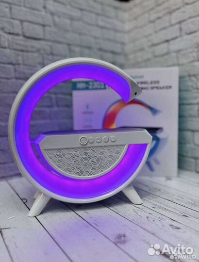 Светильник rgb, безпроводная зарядка