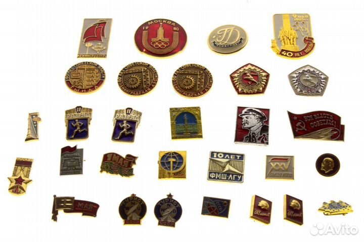 Советские коллекционные значки