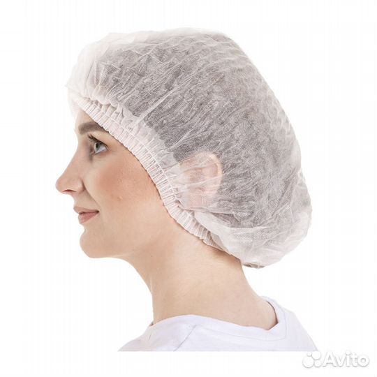 Шапочка медицинская одноразовая Шарлотта