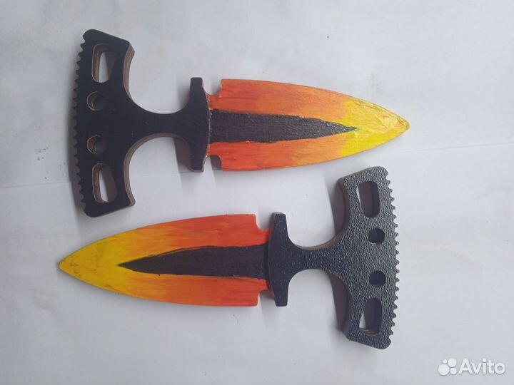 Деревянные тычковые ножи из игры standoff 2