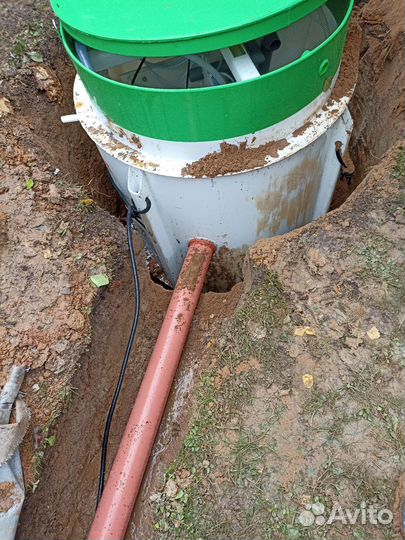 Чистка, сервисное обслуживание, монтаж септиков