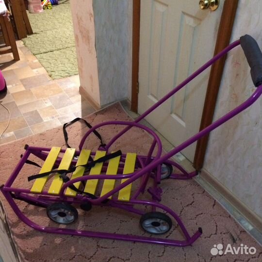 Сани-мобиль Премиум, санки на колесах