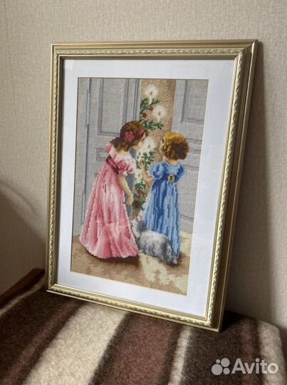 Картина вышитая крестом