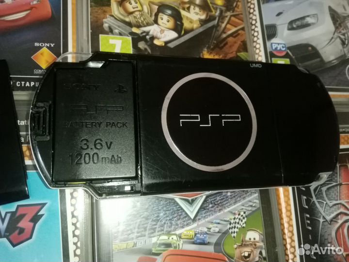 PSP 3008 с дисками прошитая 8gb