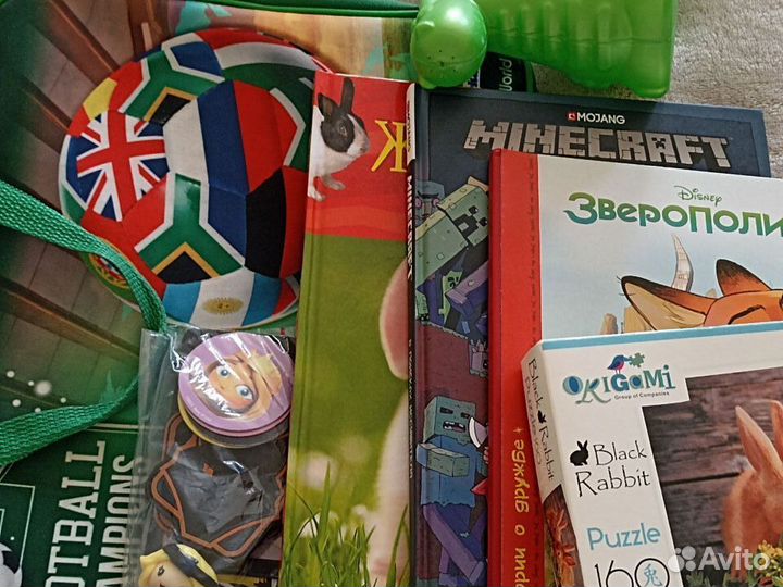 Детские товары книги игрушки пакетом