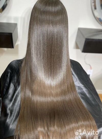 Кератиновое выпрямление, Ботокс для волос, Кератин