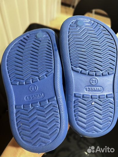 Сланцы для бассеина 21 (13,5 мм) детские