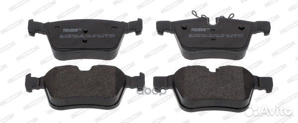 Колодки тормозные задние дисковые LR RR Evoque