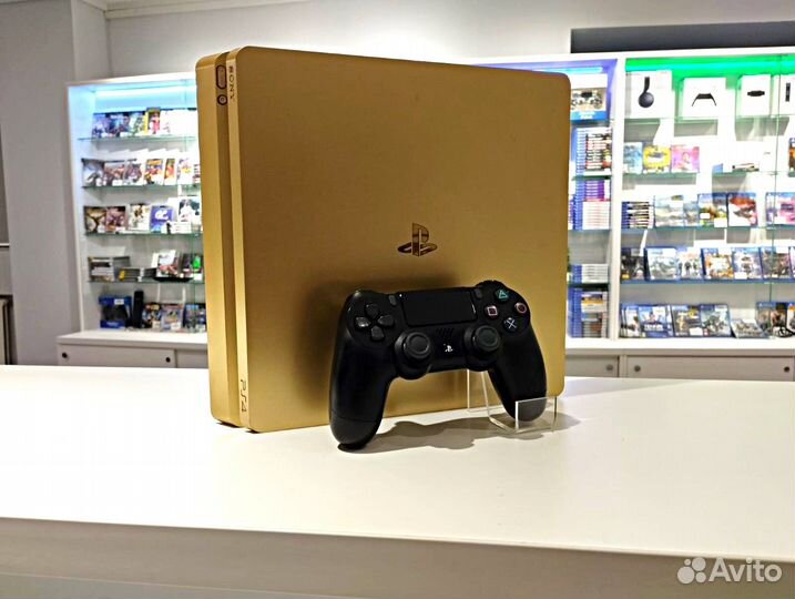 PlayStation 4 Slim 500gb Gold Б/У