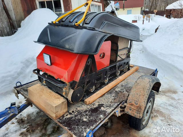 Мотобуксировщик Форза 15 л. с. с лыжным модулем