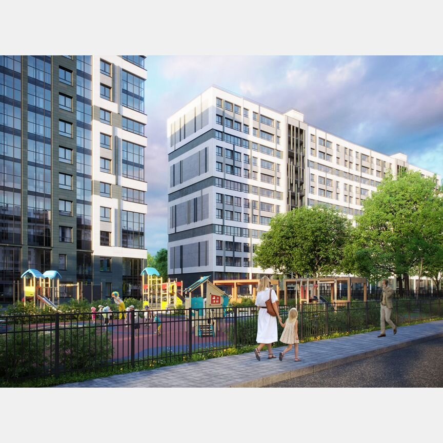 Квартира-студия, 27,4 м², 9/13 эт.
