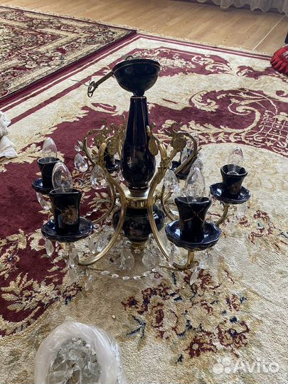 Люстра фарфоровая СССР