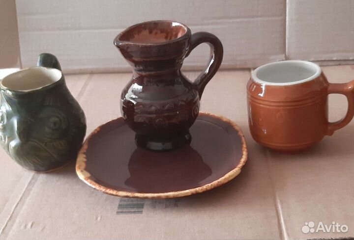 Сливочники, молочники керамика СССР