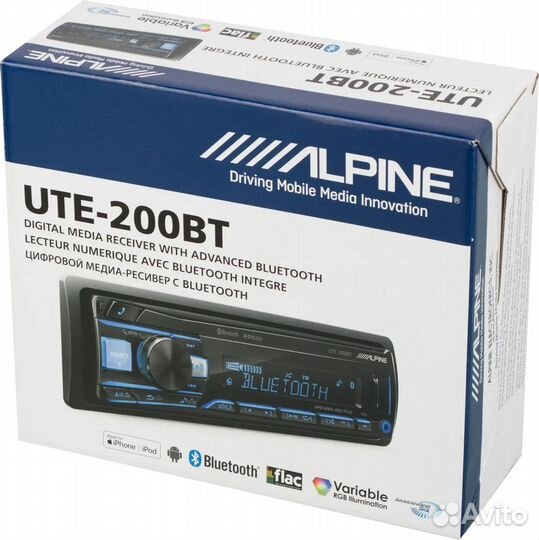 Магнитола alpine 200bt