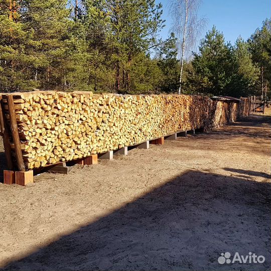 Дрова колотые
