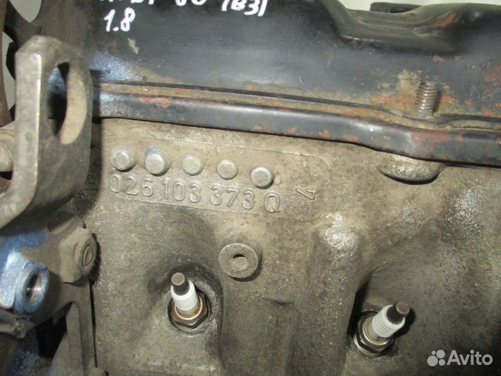 Двигатель Ауди 80 В3 1.8