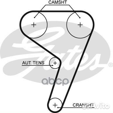 Комплект грм с помпой ford/mazda/volvo 1.25-1.6L
