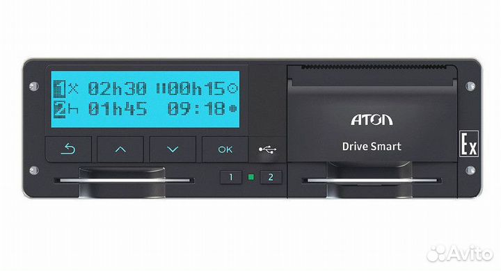 Тахограф с чипом скзи