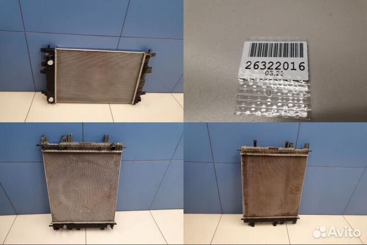 Радиатор основной охлаждения двигателя Chery Tiggo