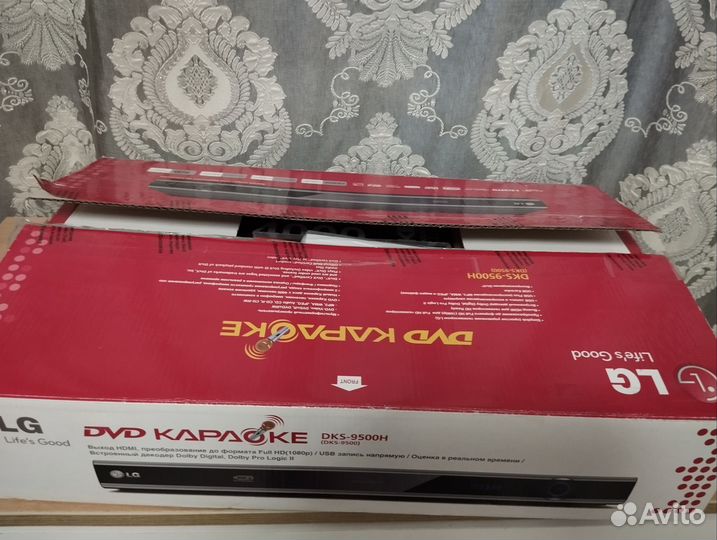 Dvd плеер с караоке lg dks 9500h