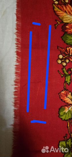 Павлопосадский платок шерсть