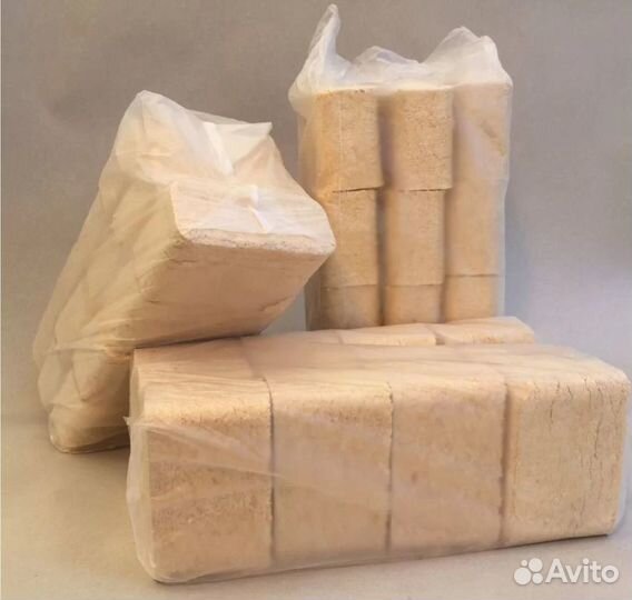 Брикеты топливные опилочные береза, 30 упаковок