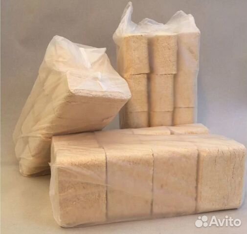 Брикеты топливные опилочные береза, 30 упаковок