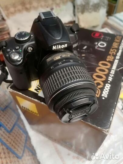 Зеркальный фотоаппарат nikon d5000