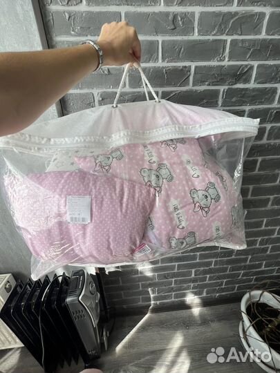 Бортики в детскую кроватку