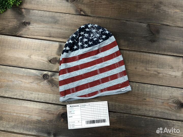 Шапка весенняя для мальчика новая хлопок Ииалия