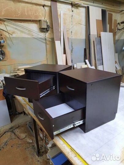 Тумба прикроватная венге