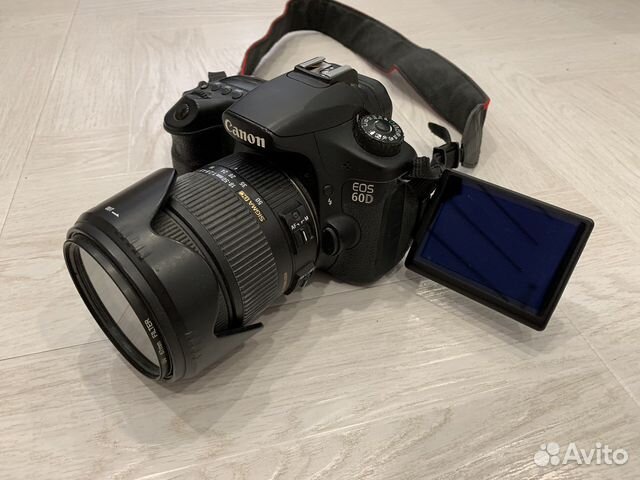 Зеркальный фотоаппарат canon 60d