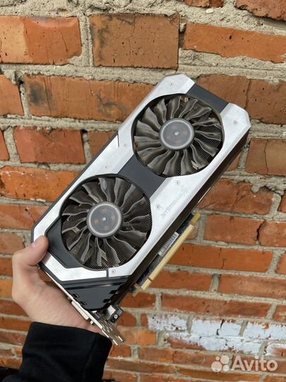 Видеокарта gtx 1060 6 gb palit jetstream бу