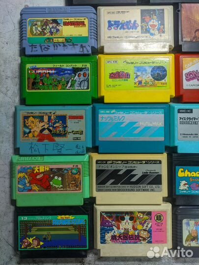 Катриджы Famicom