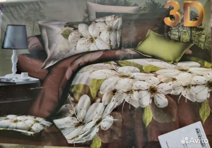 Белье постельное 2х спальный подарочная упаковка