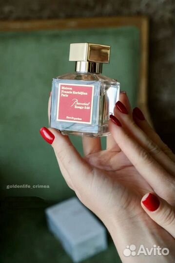 Духи Maison Kurkdjian Baccarat parfume Баккарат