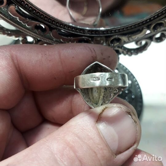 Перстень времен СССР цыганское золото