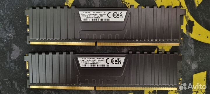 Оперативная память ddr4 Corsair 3600