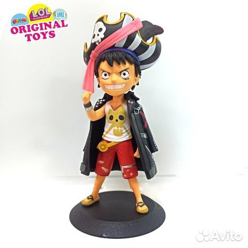 Фигурки по аниме Ван Пис Луффи, Санджи, Ута 15 см