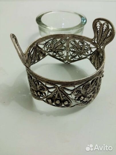 Подставка для соли/солонка/Ссср мельхиор винтаж