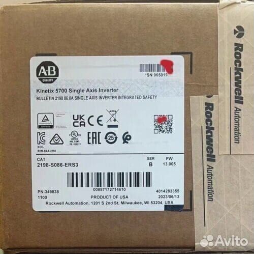 Allen-Bradley 2198-S086-ERS3