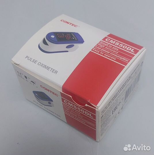 Пульсоксиметр contec CMS50DL пульс кислород