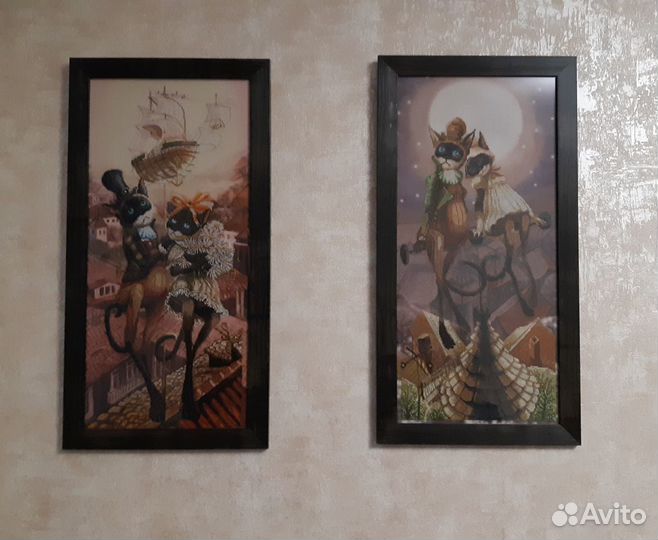 Картина вышитая 