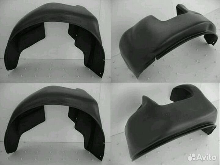 Комплект подкрылков Hyundai Solaris 2010-2017